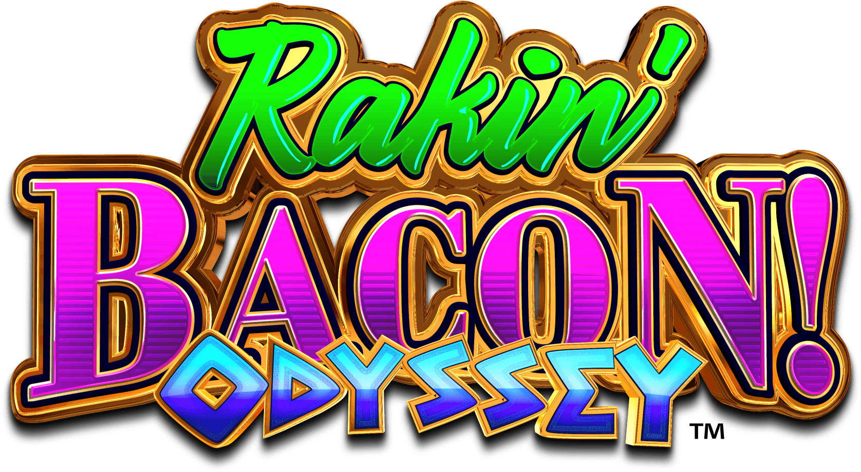 Logo for Rakin' Bacon! Odyssey