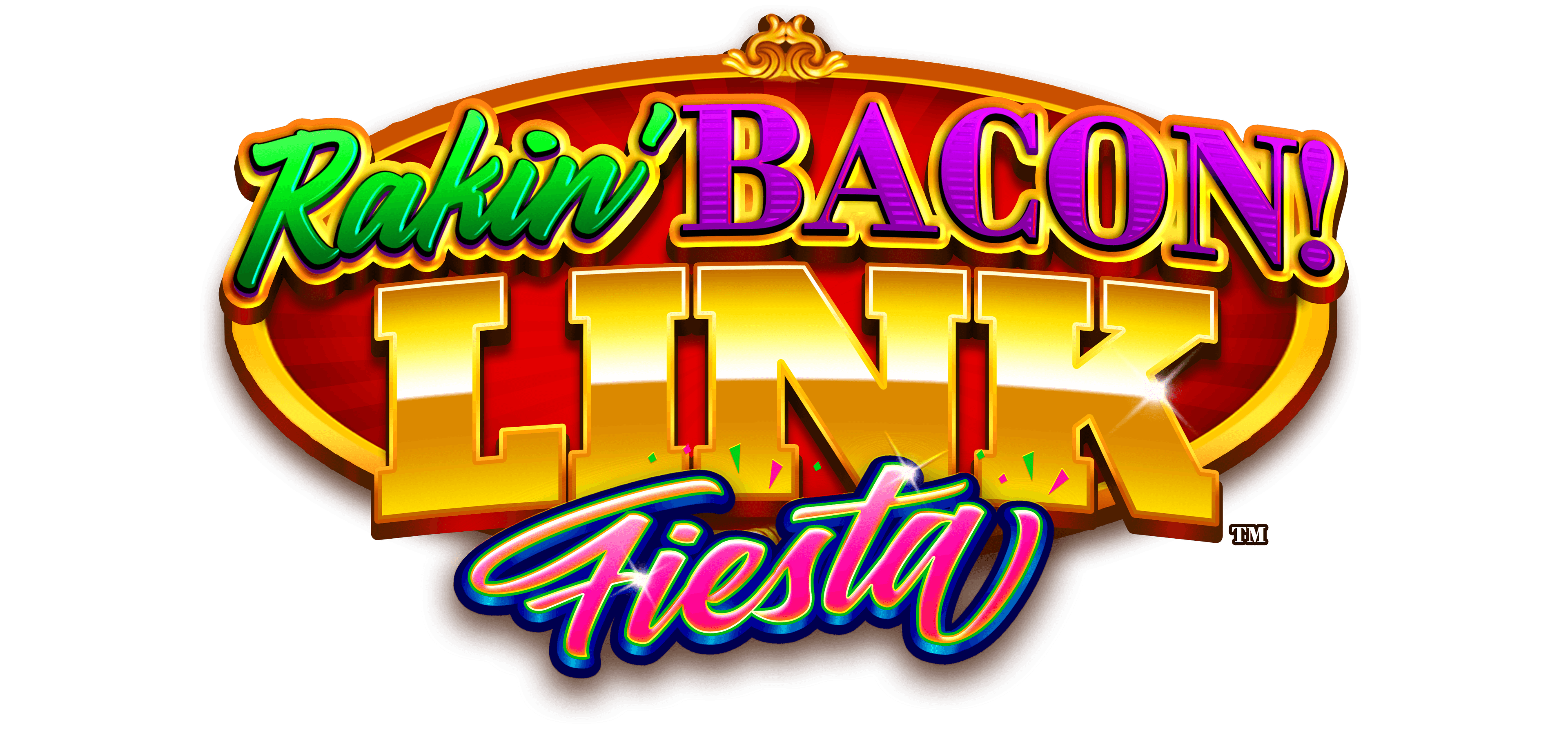 Logo for Rakin' Bacon! Link Fiesta